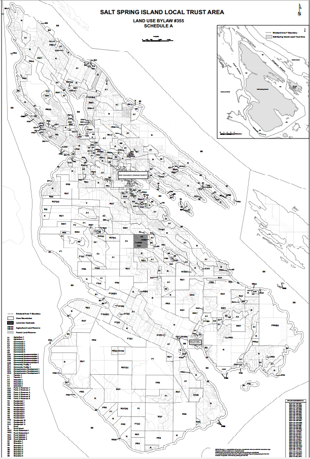 Salt Spring Island Map Salt Spring Island Maps