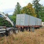 Sea Container moving